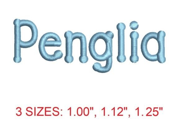 Introducing the Exquisite Penglia Embroidery Font