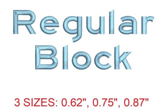 Mastering the Regular Block Embroidery Font for Creative and Professional Use