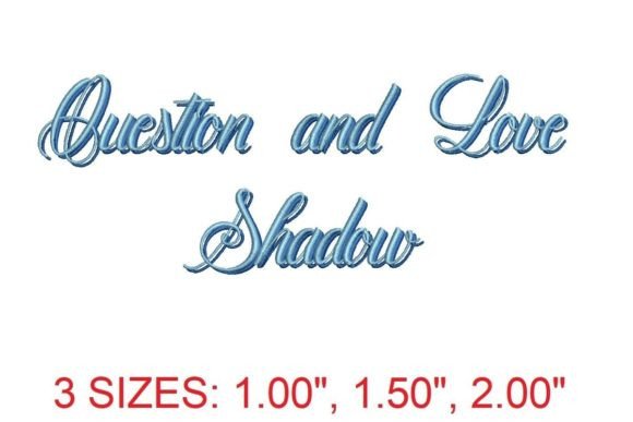 Question and Love Shadow Font: A Unique Tool for Creative Expression