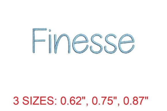 Unleash Your Creativity with the Exquisite Finesse Embroidery Font